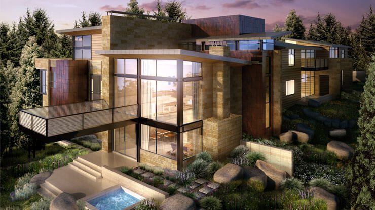 JA Luxury House with a Pool